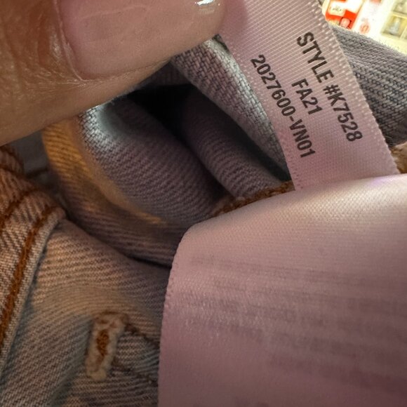 Madewell‎ The Curvy Perfect Vintage Jean Chestnut Wash size 28P - Picture 8 of 9